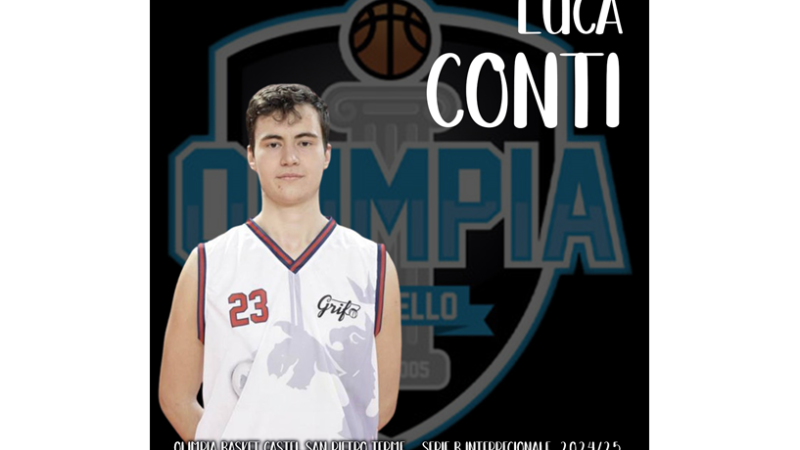 LUCA CONTI: “VOGLIA DI CRESCERE”